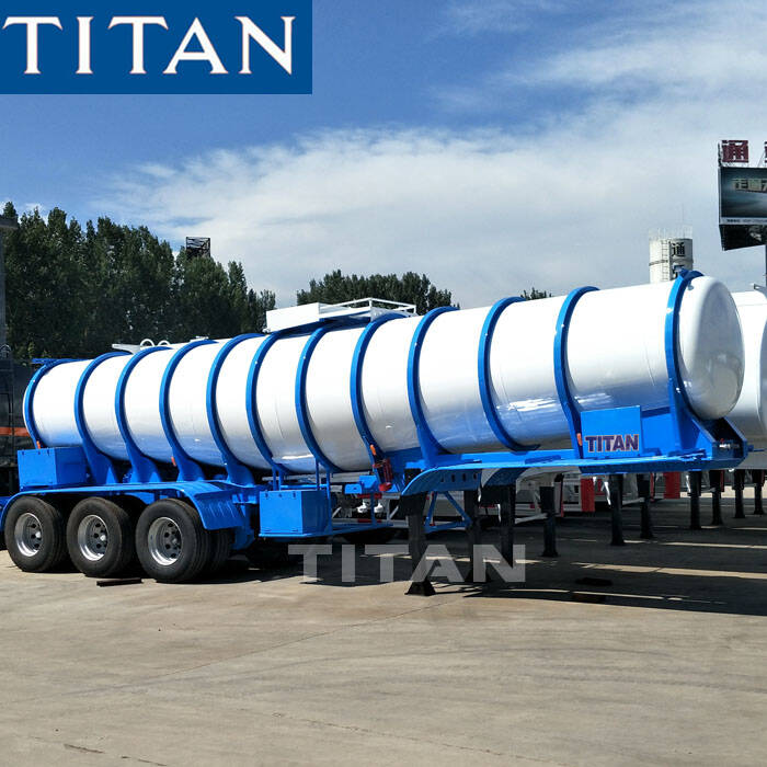 Titan exporta semirremolque cisterna de ácido sulfúrico de 20 000 litros