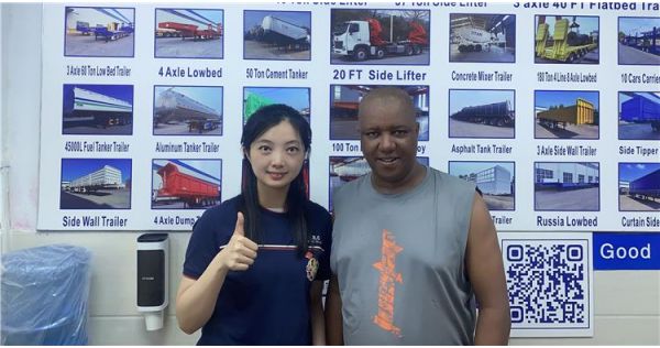 Cliente de Jamaica firmó contrato para un remolque cisterna de aluminio de 50.000 litros