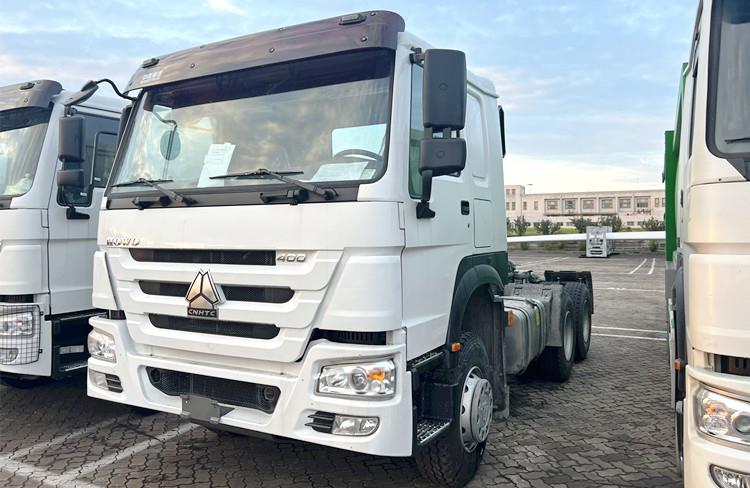 Un cliente del Congo visita TITAN y compra cabezas de tractor SINOTRUK Howo