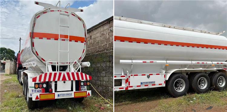 Remolque cisterna de combustible a precio de venta en Guinea
