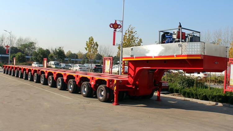 Clientes africanos consultaron los detalles del trailer modular