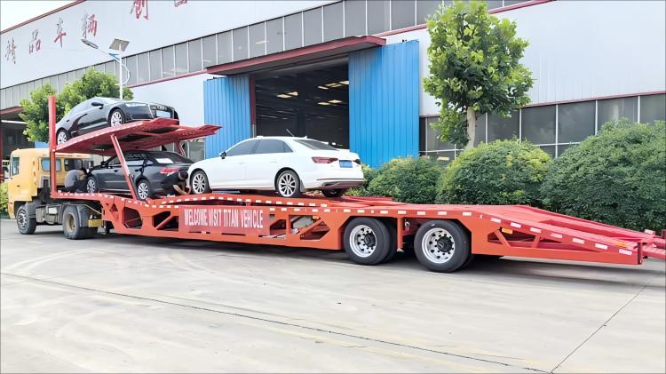 Remolque portaveh&iacute;culos de 2 ejes en venta Precio en M&eacute;xico