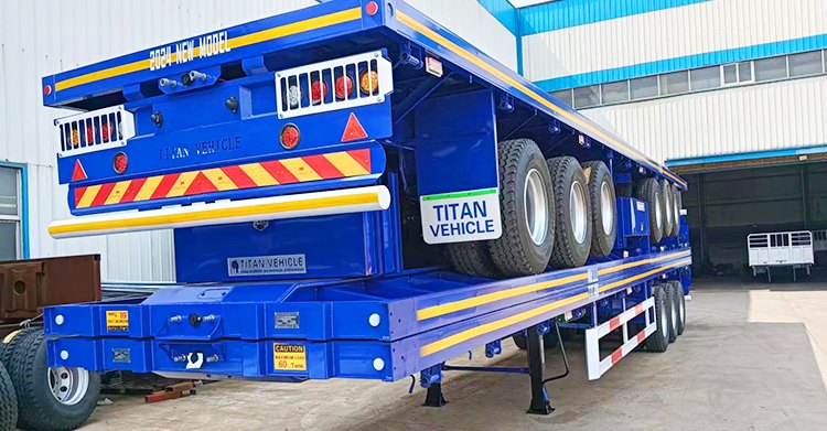 Cami&oacute;n con plataforma de 40 pies en venta en Tanzania