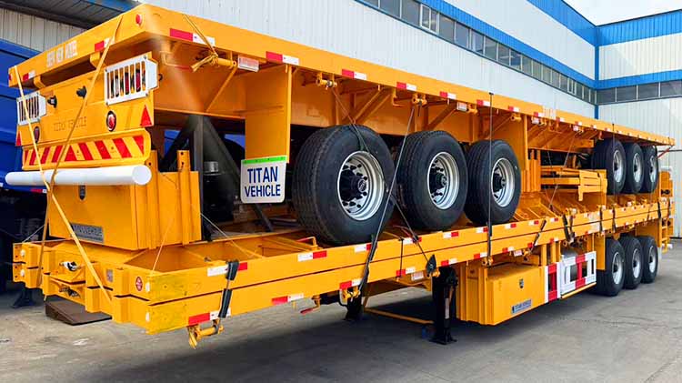 Camión con plataforma de 3 ejes en venta en Zambia