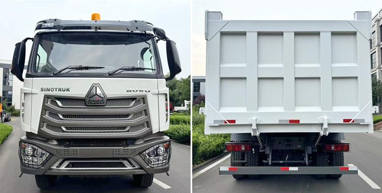 Cliente de Nigeria compra camión volquete Sinotruk Howo de TITAN Vehicle