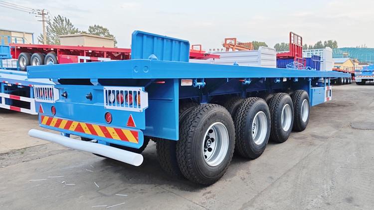 Remolque de plataforma de 4 ejes TITAN VEHICLE en venta en Tanzania