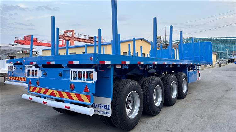 Precio de venta de remolque de plataforma para transporte de madera en el Congo