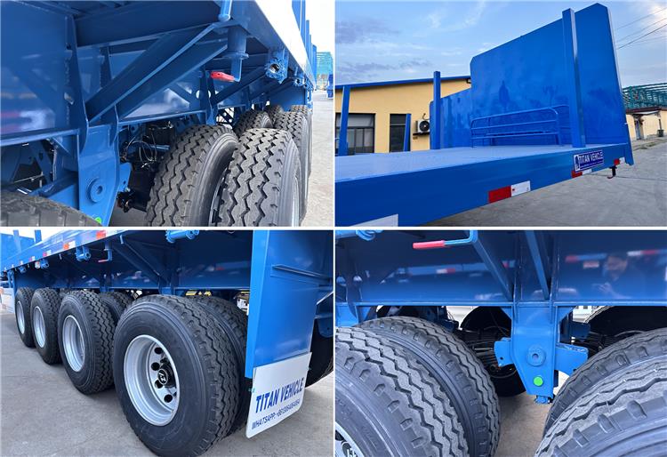 Precio de venta de remolque de plataforma para transporte de madera en el Congo