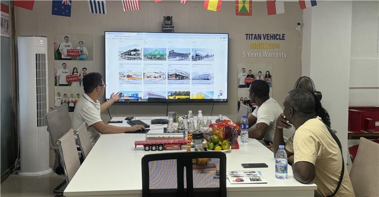 Remolque cisterna monobloque de 10 unidades a la venta en Ghana