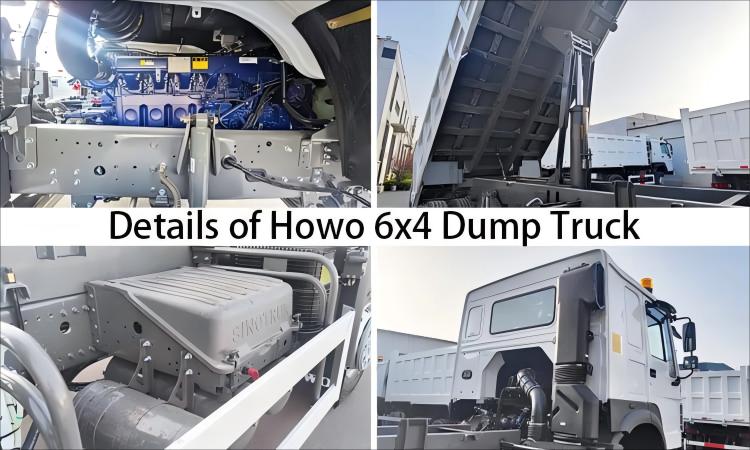Cami&oacute;n volquete Howo 6x4 en venta en Mozambique
