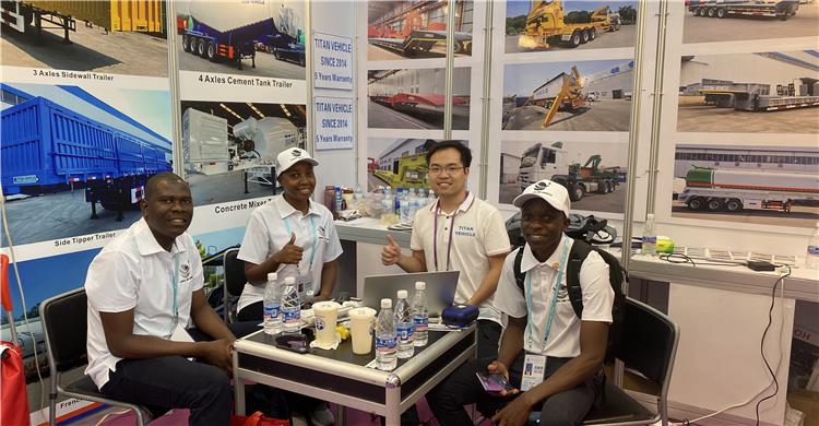 Semirremolque de plataforma plana de 3 ejes en venta en Tanzania
