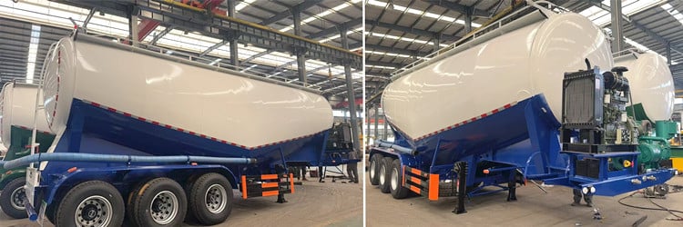 Un cliente de Ghana visita TITAN para comprar un camión cisterna para cemento en polvo
