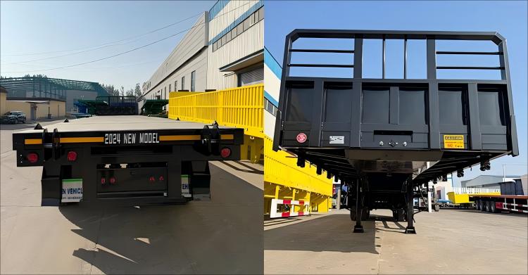 Semirremolque de plataforma plana de 40 pies en venta en Camerún