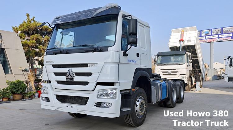 Camión tractor Howo 380 usado en venta en Burkina Faso