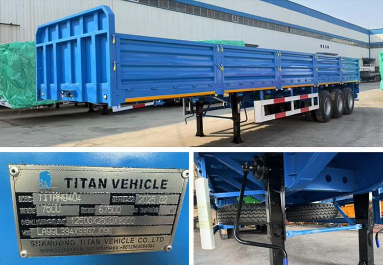 Cliente nigeriano visitó TITAN y compró un remolque con caja abatible