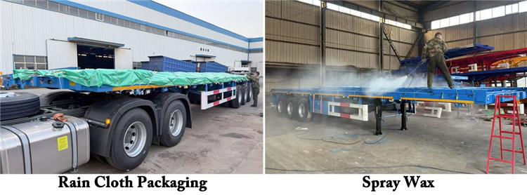 Cliente de Guyana visita TITAN para comprar un remolque de pared lateral