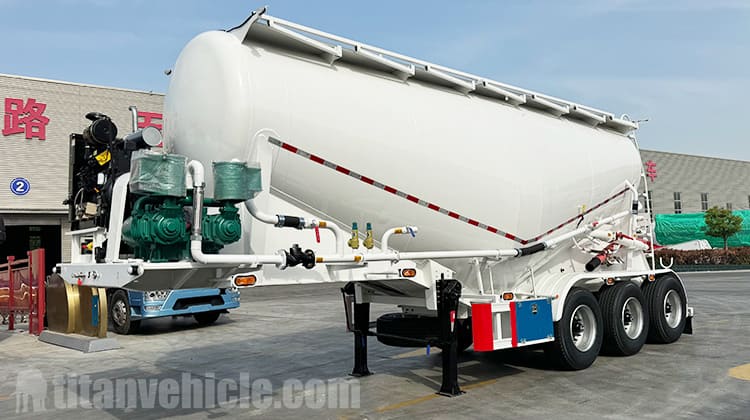 Remolque cisterna para cemento a granel en venta en Guam