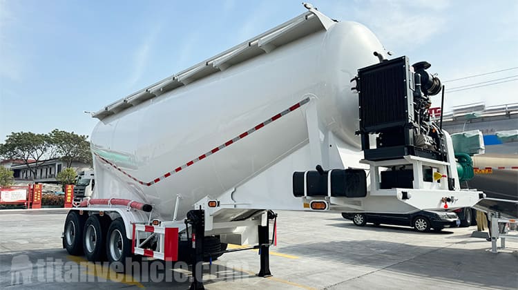 Remolque cisterna para cemento a granel en venta en Guam