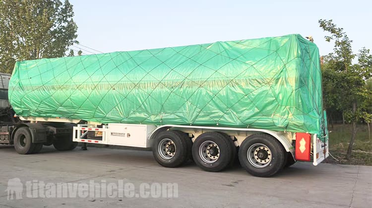 Remolque cisterna de combustible de 45.000 litros en venta en Uganda