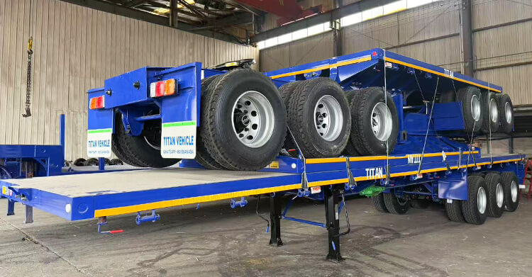 Remolque de plataforma plana Superlink en venta en Mozambique
