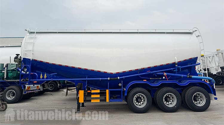 Remolque cisterna de cemento a granel de 40 m³ a la venta en el Congo