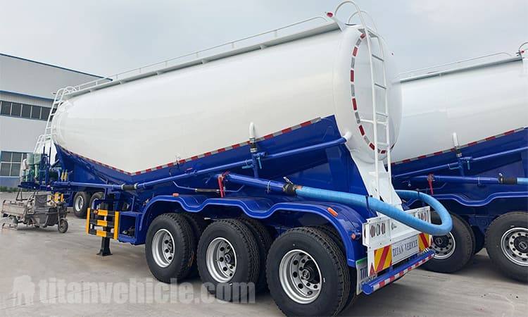 Remolque cisterna de cemento a granel de 40 m³ a la venta en el Congo