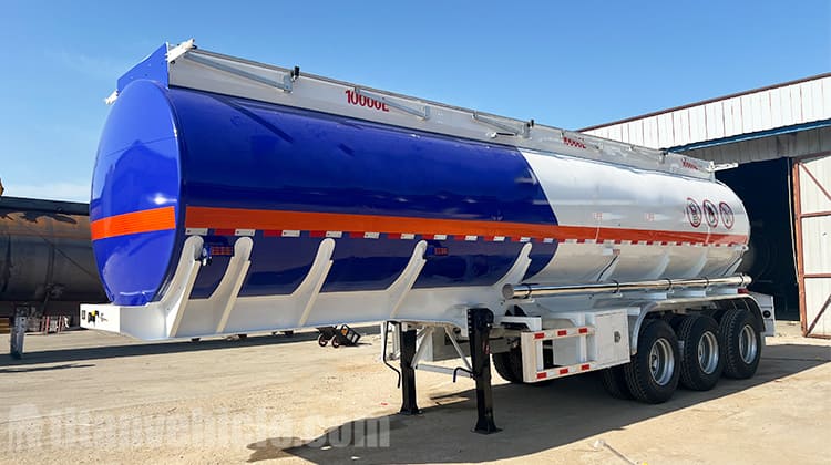 Remolque cisterna para combustible diésel de 30.000 litros en venta en Tanzania
