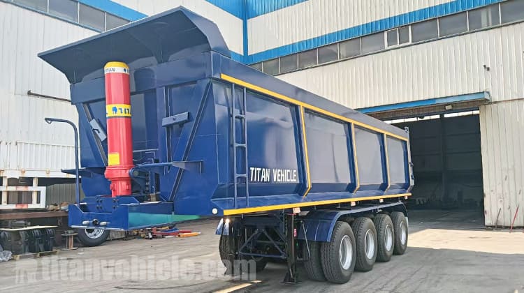 Semirremolques de volteo de servicio pesado de 40 m³ a la venta en Zimbabue