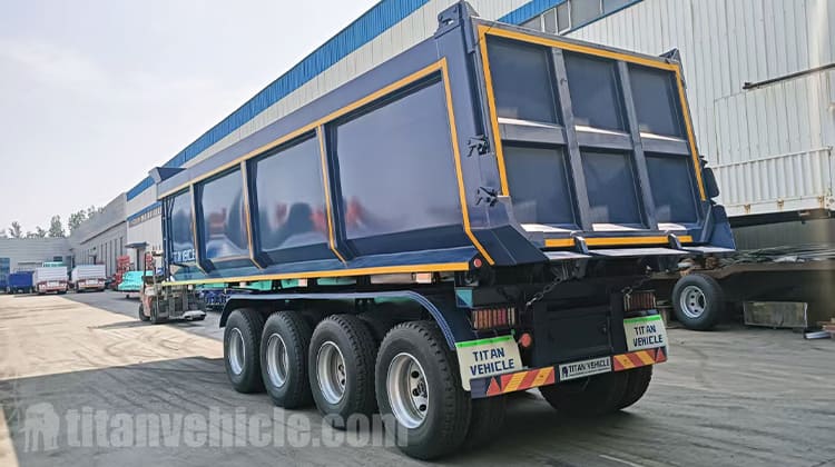 Semirremolques de volteo de servicio pesado de 40 m³ a la venta en Zimbabue