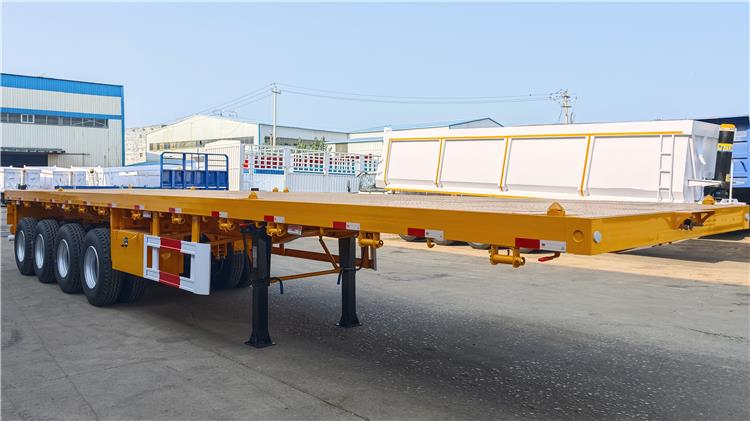 Remolque de plataforma de 4 ejes en venta en Ghana