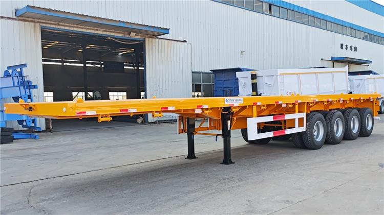 Remolque de plataforma de 4 ejes en venta en Ghana