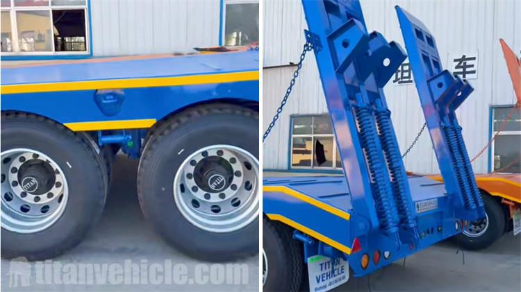 Cliente ghanés viene a TITAN para comprar remolque de cama baja