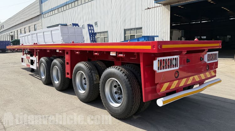 Remolque de plataforma de 4 ejes en venta en Nigeria