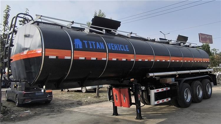 Remolque cisterna de bet&uacute;n de 3 ejes en venta en Nigeria