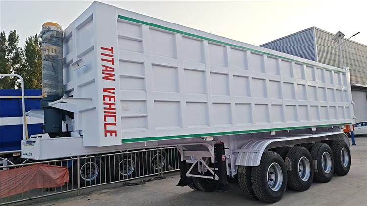 Remolque basculante de 4 ejes a la venta en Sierra Leona