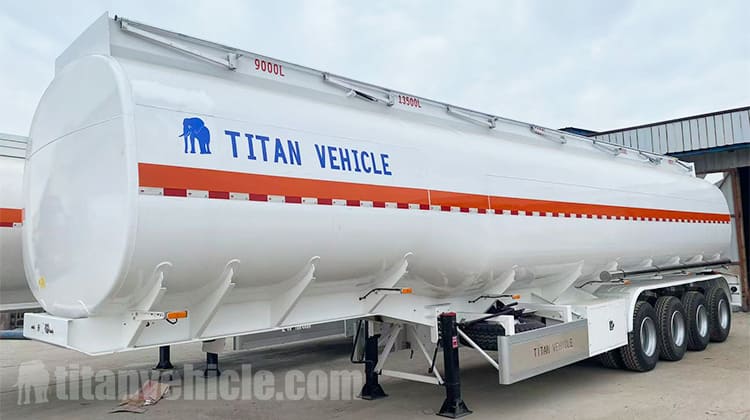 Remolque cisterna de combustible de 54.000 litros a la venta en Nigeria.