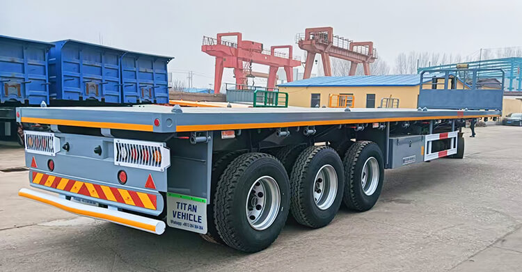 Remolques de plataforma de 40 pies en venta en Zambia