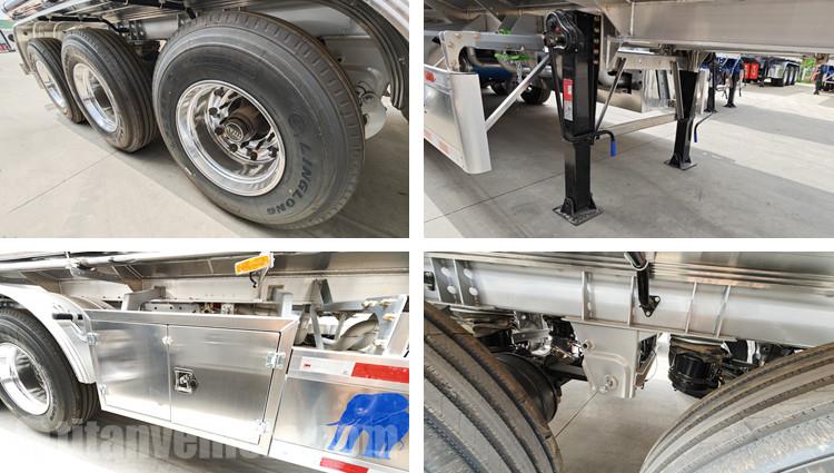 Cliente jamaiquino visita TITAN para comprar un semirremolque cisterna de aluminio