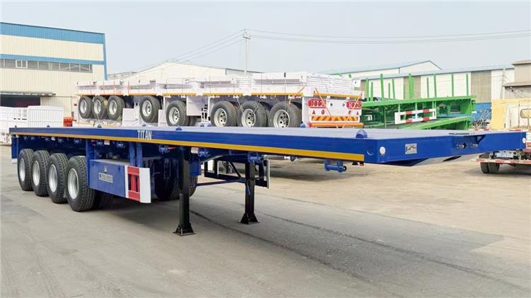 Remolque de plataforma de 4 ejes en venta en Mali