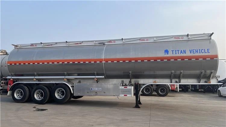 Remolque cisterna de aluminio en venta en Zimbabue