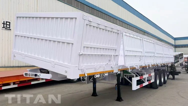 Remolque basculante lateral de 34 toneladas en venta en Chile