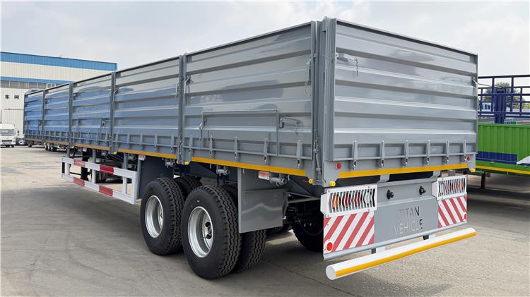 Remolque Superlink con pared lateral en venta en Zambia