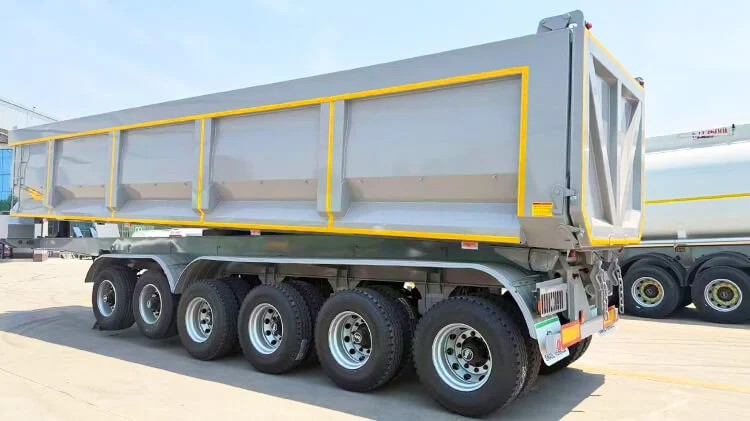 Remolque volquete de 6 ejes en venta en Tanzania