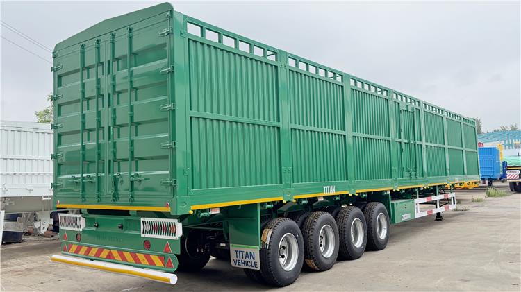Remolque de carga de 4 ejes con valla en venta en Zimbabue