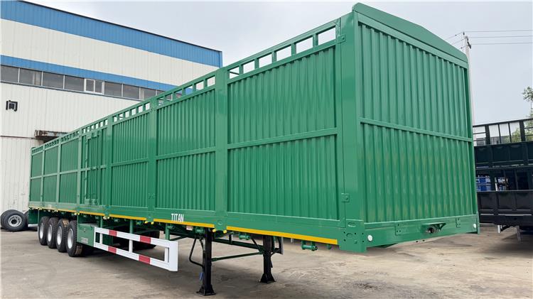 Remolque de carga de 4 ejes con valla en venta en Zimbabue
