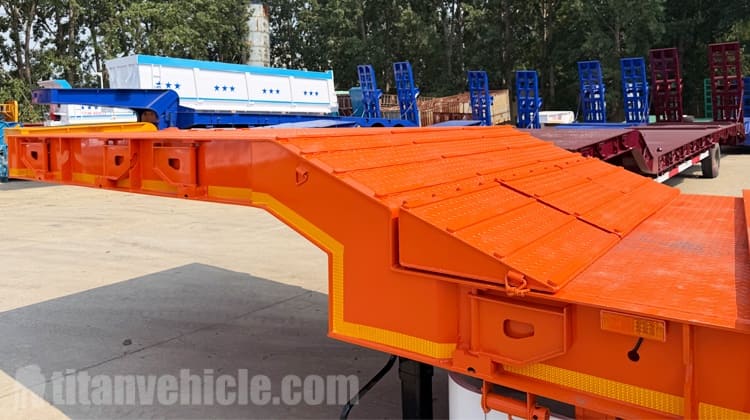 Se vende remolque semirremolque de plataforma baja de 2 ejes en Tanzania.