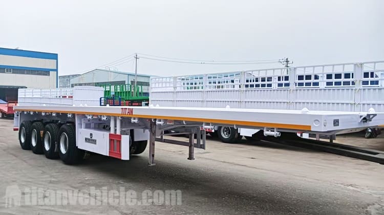 Se vende cami&oacute;n semirremolque de plataforma de 3 ejes en Dar es Salaam.