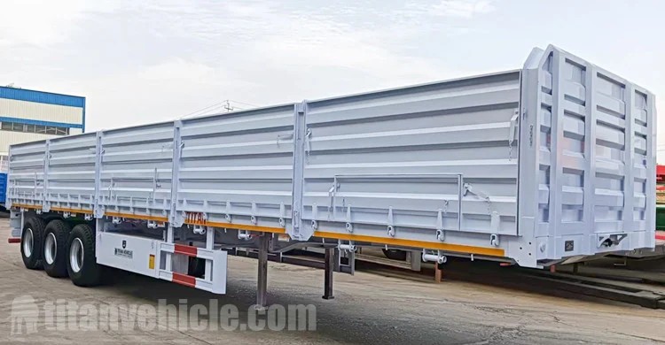 Semirremolque de tres ejes para transporte de grano en venta en Zambia