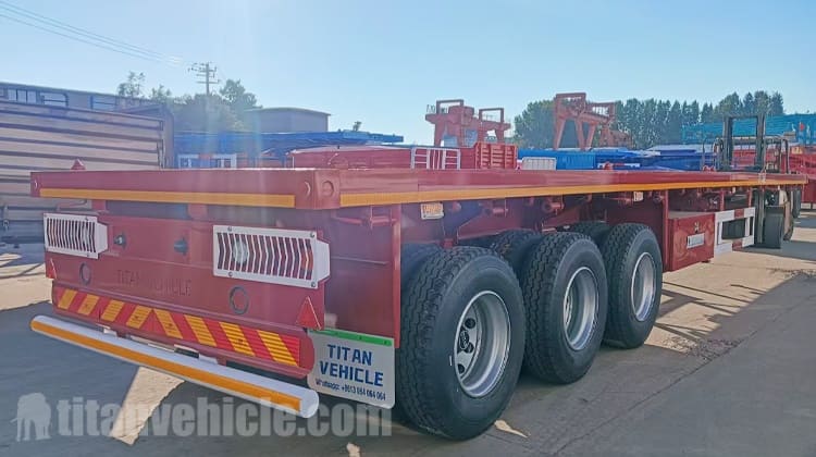 Se vende remolque de plataforma plana de 3 ejes y 40 pies en Zimbabue.