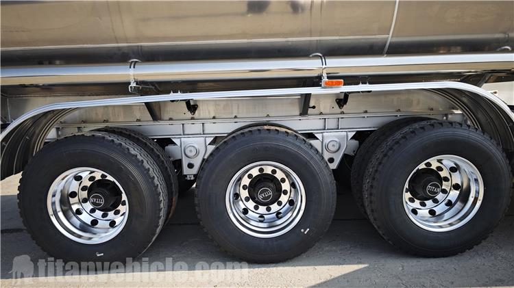 38000 Ltrs Aluminum Alloy Tanker Trailer for Sale In Tanzanian El remolque cisterna de aleaci&oacute;n de aluminio de 38000 litros se transportar&aacute; a Tanzania